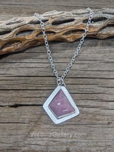 Lapidolite Necklace by Navada Swan
